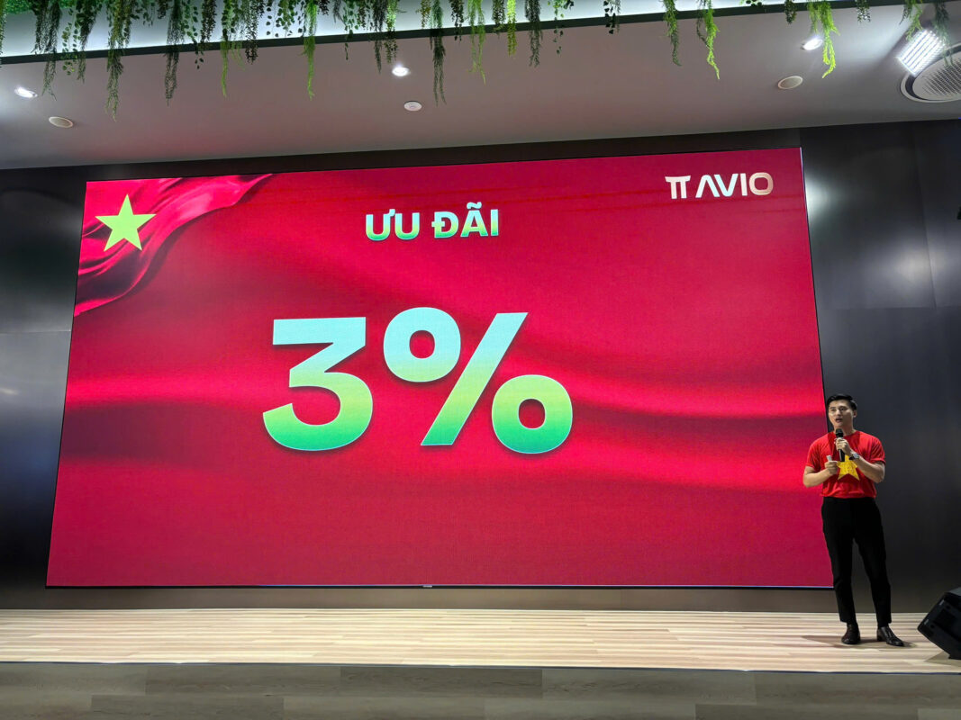Chiết khấu 3% TT AVIO